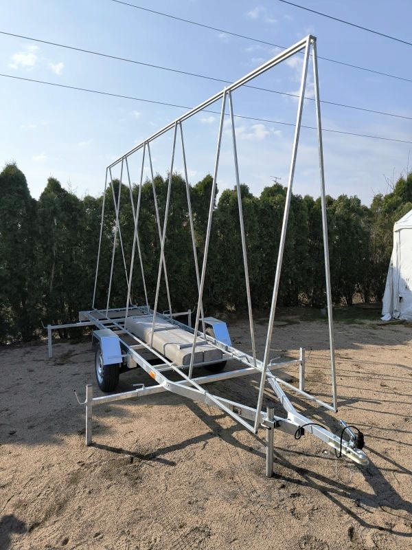 Przyczepy reklamowe front 2d | Sprzedaż - dostawa GRATIS cały kraj